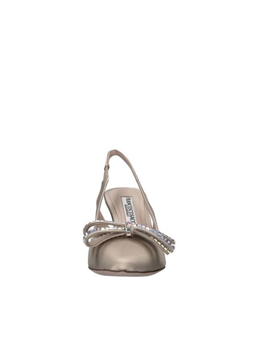 Décolléte slingback in raso FRANCESCO SACCO | 6931 RASOBEIGE